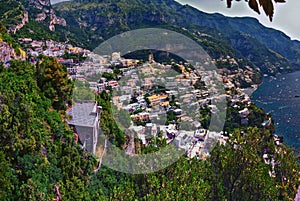 Amalfi Coast, coastline along the southern edge of the Sorrentine Peninsula, Campania region. Italy