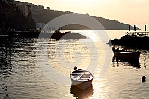 Amalfi Coast Sunset Italy