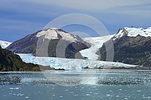 Amalia Glacier at Chile