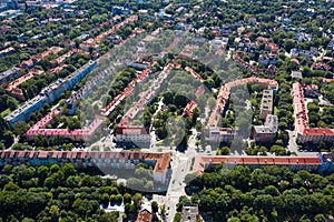 Amalienau district in Kaliningrad, Russia