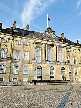 Amalienborg Palace in Copenhagen