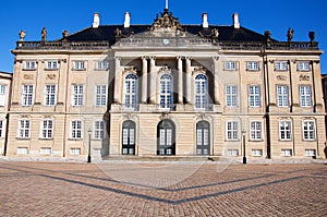 Amalienborg Palace, Copenhagen, Denmark