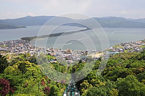 Amanohashidate Sandbar landscape Kyoto Japan