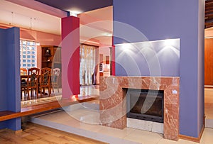 Amaranth house - Fireplace