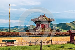 Amarbayasgalant Monastery building, northern Mongolia