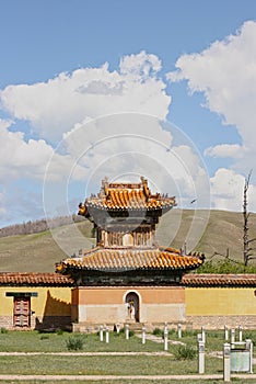 Amarbayasgalant Monastery in northern Mongolia.