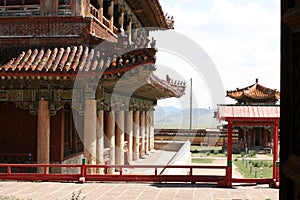 Amarbayasgalant Monastery in northern Mongolia.