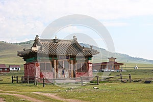 Amarbayasgalant Monastery in northern Mongolia.