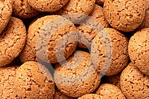 Amaretti biscuits background