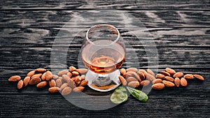 Amaretto Almond Liquor. Almond