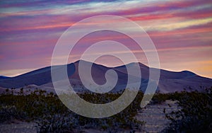 Amargosa Sand Dunes - a natural sand dune in Nevada