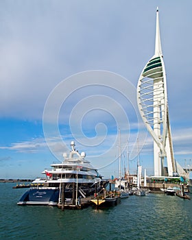 Amaryllis and Spinnaker tower