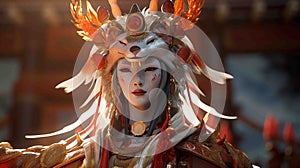 Amaterasu the goddess of the sun