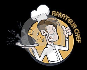 Amateur chef graphic