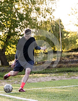 Amateur corner kick