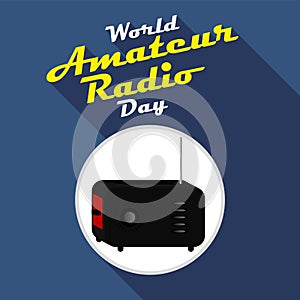 Amateur Radio Day World banner