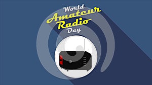 Amateur Radio Day World banner