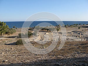 Amathus ruins, Cyprus, limassol.