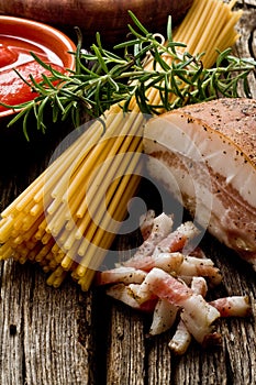 Amatriciana ingredients