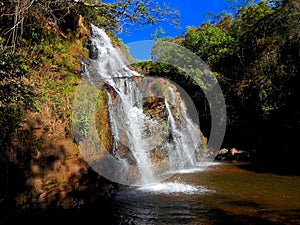 Amazin Waterfall in brazilian Cerrado photo