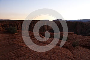 Amazing aerial view of Horseshoe Bend, Page, Arizona, United States