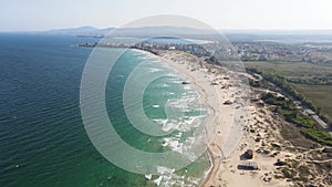 Amazing Aerial view of Perla beach, Bulgaria