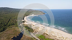 Amazing Aerial view of Perla beach, Bulgaria