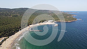 Amazing Aerial view of Perla beach, Bulgaria