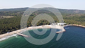 Amazing Aerial view of Perla beach, Bulgaria