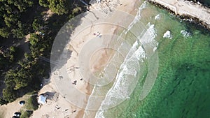 Amazing Aerial view of Perla beach, Bulgaria
