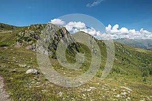 Amazing alpine spring summer landscape in Tirol, Austria