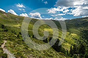 Amazing alpine spring summer landscape in Tirol, Austria