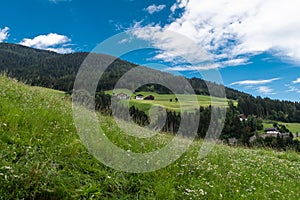 Amazing alpine spring summer landscape in Tirol, Austria