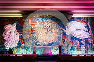 Amazing Altar at the Catholic Chapel at the Air Force Academy Chapel