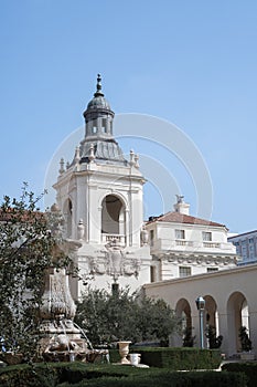 Amazing architecture view of Pasadena City Hall in California.