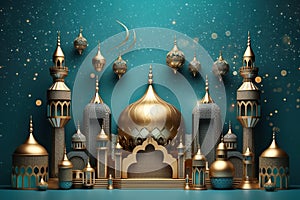 Amazing and attractive image for Eid Ul Adha AI Generated illustration