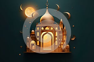 Amazing and attractive image for Eid Ul Adha AI Generated illustration