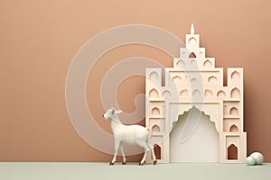 Amazing and attractive image for Eid Ul Adha AI Generated illustration