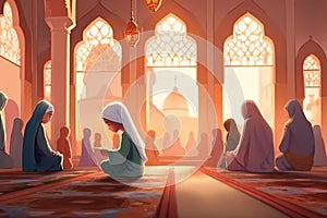 Amazing and attractive image for Eid Ul Adha AI Generated illustration