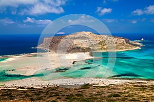 Amazing beach Balos in Crete