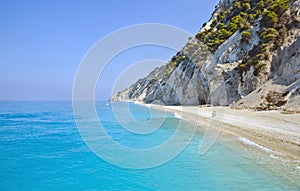 Amazing beach in Greece photo