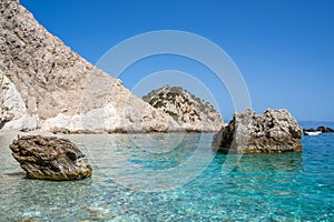 Amazing beach of Kefalonia island, Greece