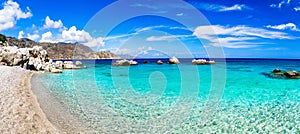 Amazing beaches of Greek islands