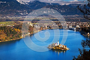 Amazing Bled Lake, Slovenia, Europe