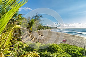 Boucan Canot Beach at Reunion Island, Africa