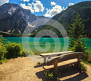 Amazing Braies Lake