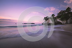 Amazing Cathedral Cove, Coromandel, New Zealand