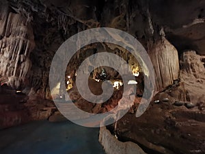 Amazing cave in Thailand at Wat Tham Pu Wah