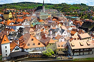 The amazing city of Cesky Krumlov in the Czech Republic