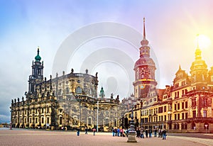 The amazing city of Dresden in Germany.